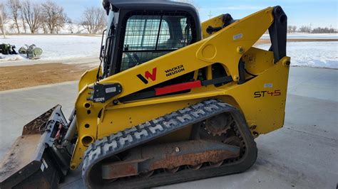 wacker neuson skid steer reviews|st45 wacker neuson skid steer.